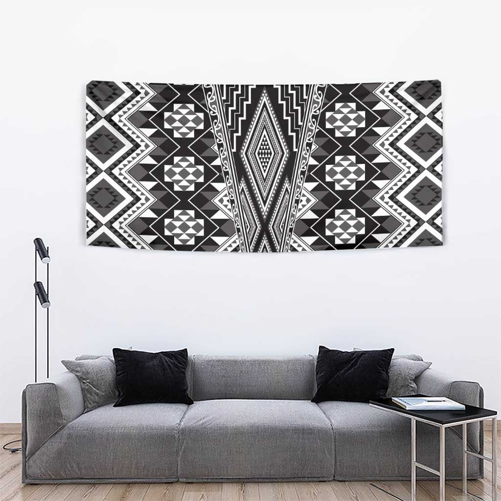Aotearoa Tukutuku and Poutama Motif Classic Tapestry LT03 - Polynesian Pride