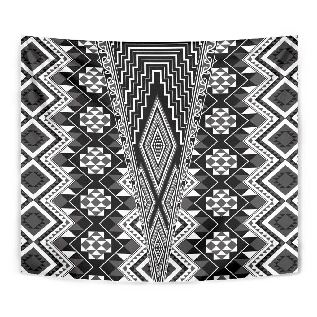 Aotearoa Tukutuku and Poutama Motif Classic Tapestry LT03 - Polynesian Pride