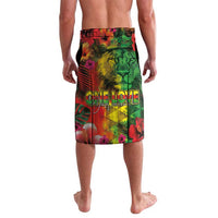 Hawaiian Reggae Lavalava Tropical Plants and Tribal Kakau Tattoo-One Love Jawaiian LT03 - Polynesian Pride