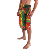 Hawaiian Reggae Lavalava Tropical Plants and Tribal Kakau Tattoo-One Love Jawaiian LT03 - Polynesian Pride