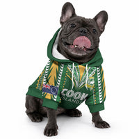 Custom Cook Islands Rugby League Pet Hoodie