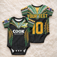 Custom Cook Islands Rugby League Baby Onesie