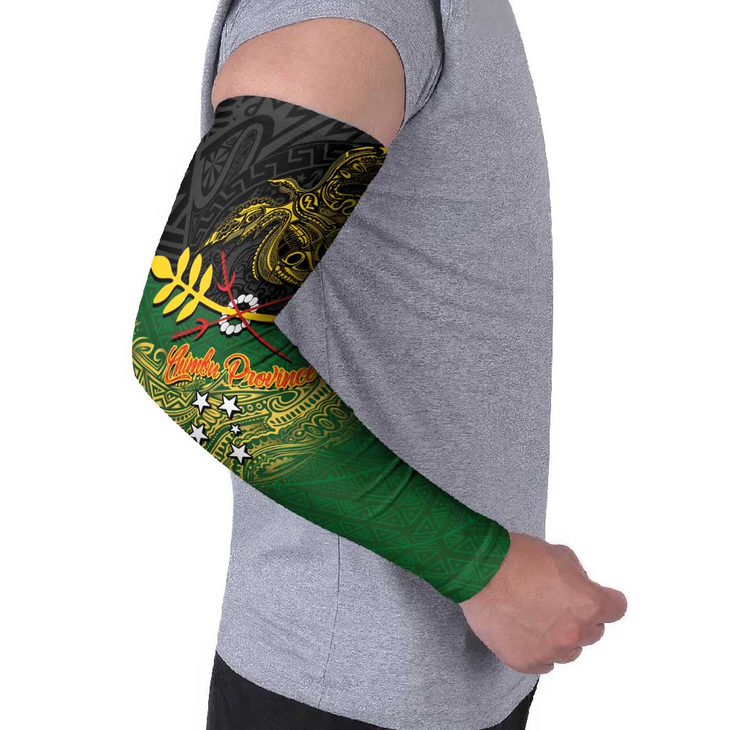 Personalized Chimpu Province Papua New Guinea Arm Sleeves Bird-of-paradise Art Tattoo and Melanesian Motifs LT03 - Polynesian Pride