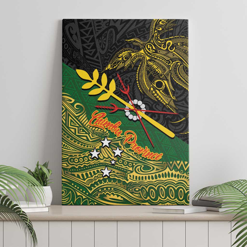 Chimpu Province Papua New Guinea Canvas Wall Art Bird-of-paradise Art Tattoo and Melanesian Motifs LT03 - Polynesian Pride