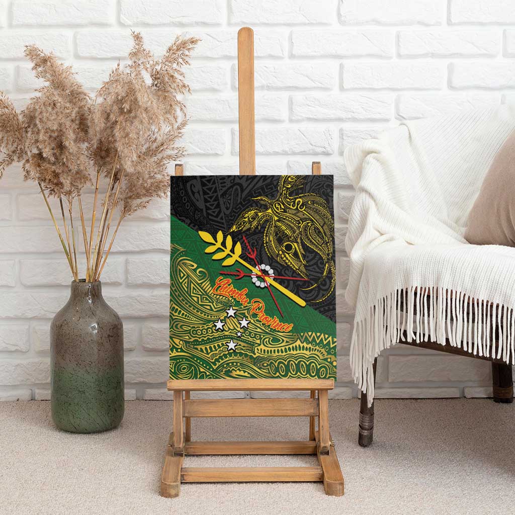Chimpu Province Papua New Guinea Canvas Wall Art Bird-of-paradise Art Tattoo and Melanesian Motifs LT03 - Polynesian Pride