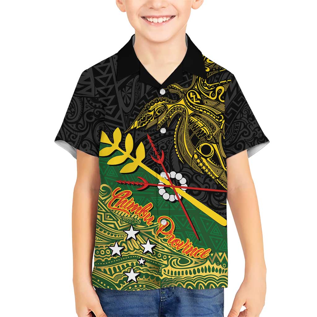Personalized Chimpu Province Papua New Guinea Hawaiian Shirt Bird-of-paradise Art Tattoo and Melanesian Motifs - Polynesian Pride