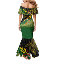 Personalized Chimpu Province Papua New Guinea Mermaid Dress Bird-of-paradise Art Tattoo and Melanesian Motifs LT03 - Polynesian Pride