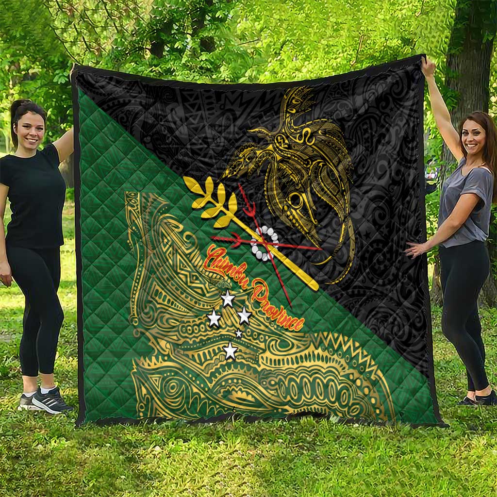 Chimpu Province Papua New Guinea Quilt Bird-of-paradise Art Tattoo and Melanesian Motifs LT03 - Polynesian Pride