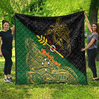 Chimpu Province Papua New Guinea Quilt Bird-of-paradise Art Tattoo and Melanesian Motifs LT03 - Polynesian Pride