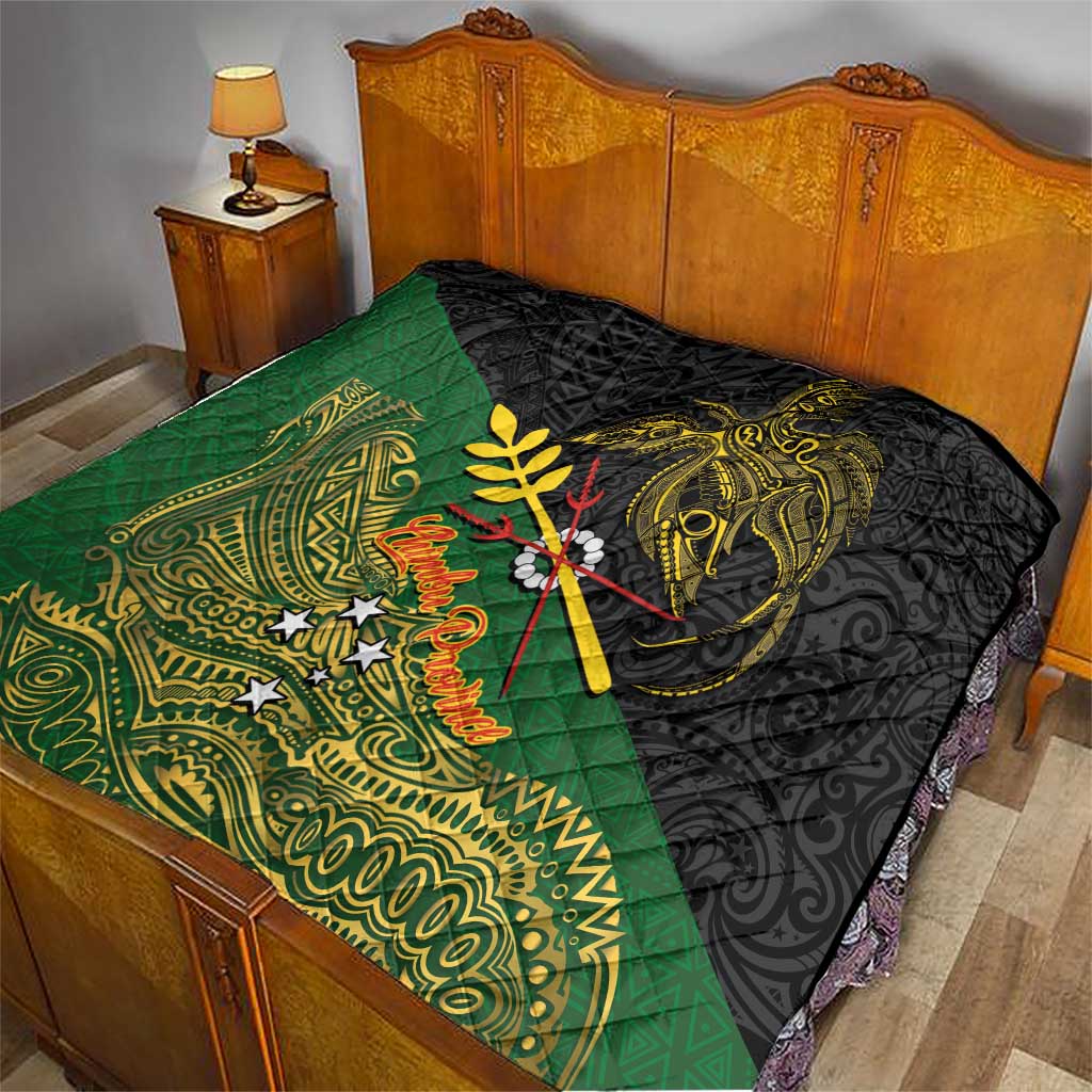 Chimpu Province Papua New Guinea Quilt Bird-of-paradise Art Tattoo and Melanesian Motifs LT03 - Polynesian Pride