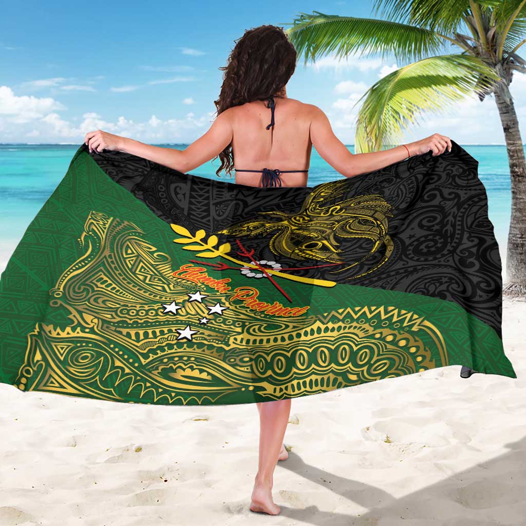 Chimpu Province Papua New Guinea Sarong Bird-of-paradise Art Tattoo and Melanesian Motifs LT03 - Polynesian Pride