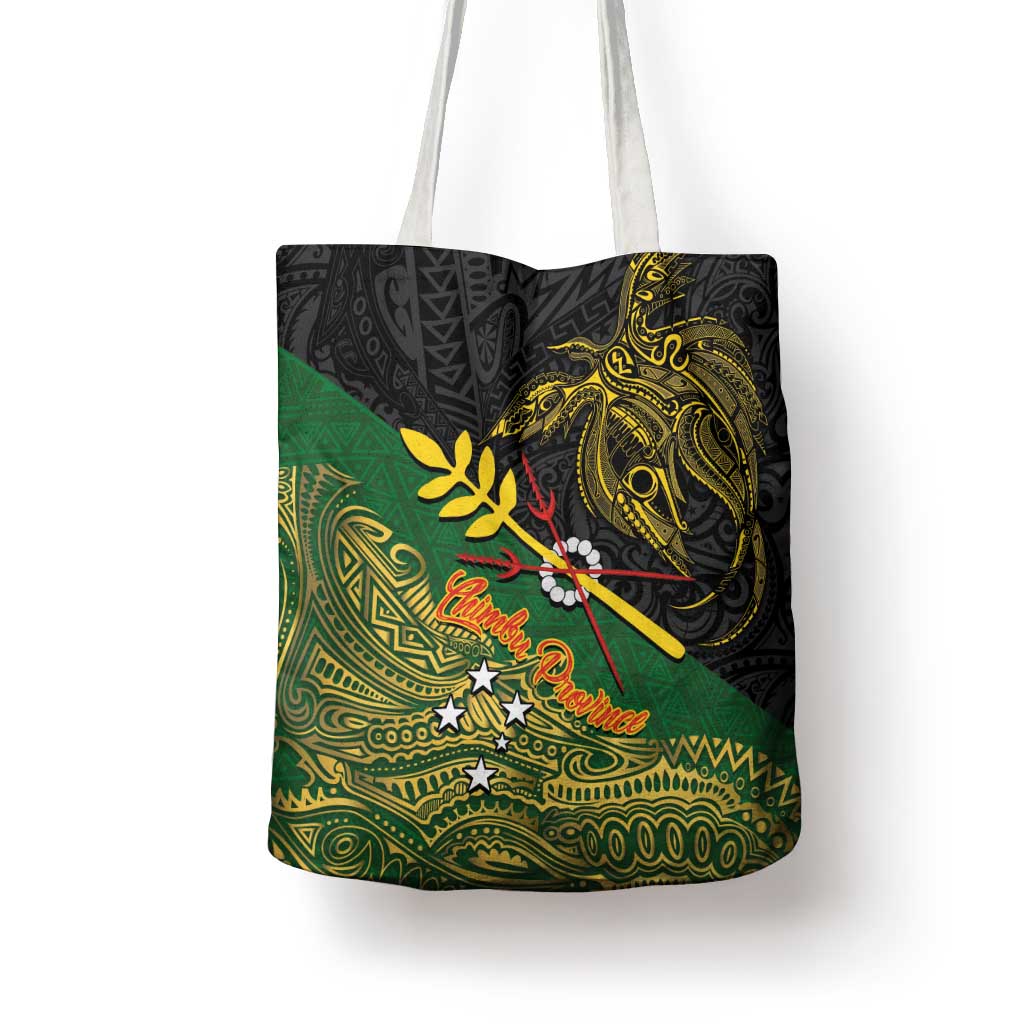 Chimpu Province Papua New Guinea Tote Bag Bird-of-paradise Art Tattoo and Melanesian Motifs LT03 - Polynesian Pride