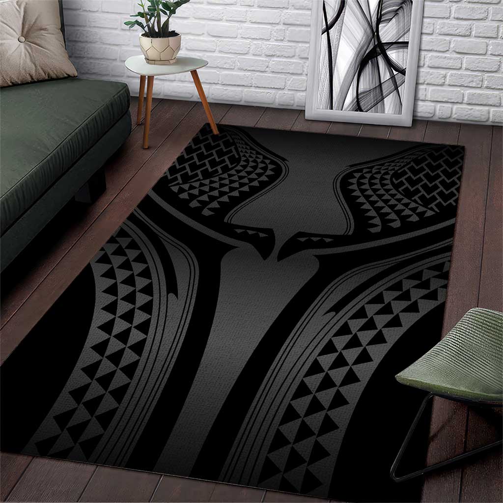 Hawaiian Kakau Art Tattoos Aquaman Style Area Rug Special Edition - Polynesian Pride