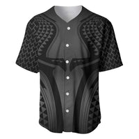 Hawaiian Kakau Art Tattoos Aquaman Style Baseball Jersey Special Edition LT03 Black - Polynesian Pride