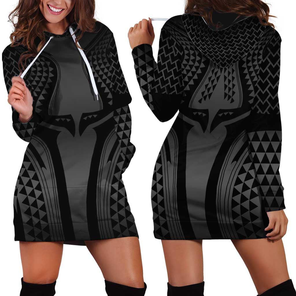 Hawaiian Kakau Art Tattoos Aquaman Style Hoodie Dress Special Edition LT03 - Polynesian Pride
