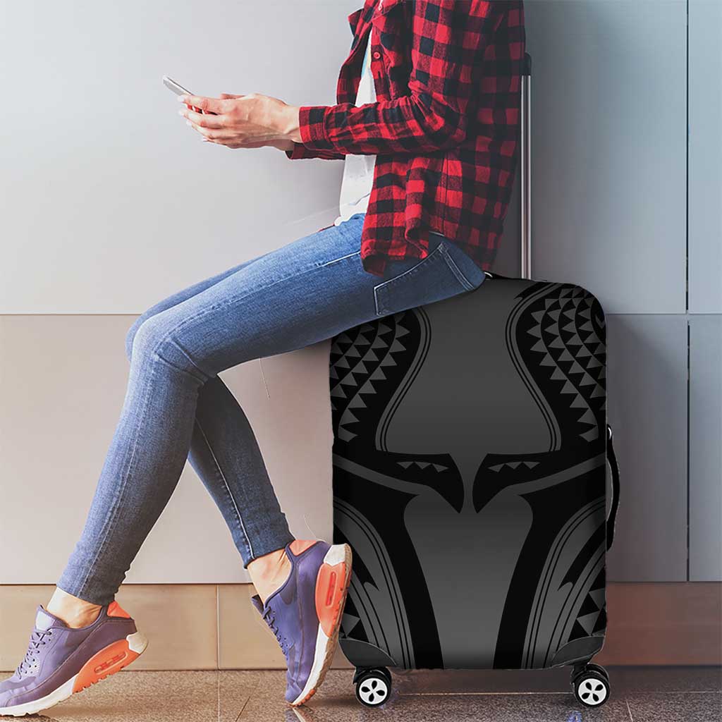 Hawaiian Kakau Art Tattoos Aquaman Style Luggage Cover Special Edition - Polynesian Pride