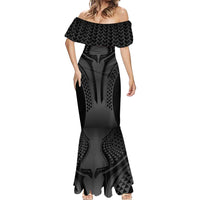 Hawaiian Kakau Art Tattoos Aquaman Style Mermaid Dress Special Edition - Polynesian Pride