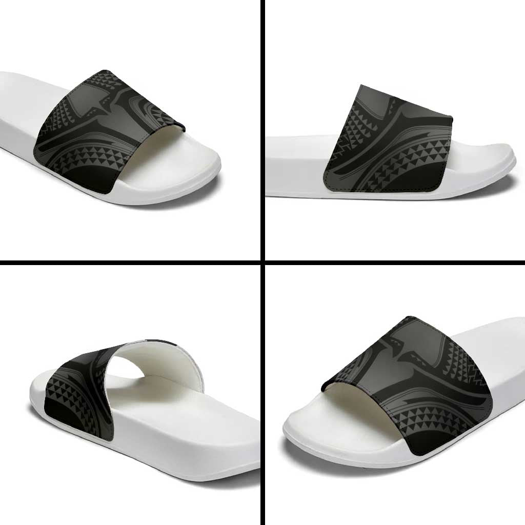 Hawaiian Kakau Art Tattoos Aquaman Style Slide Sandals Special Edition - Polynesian Pride