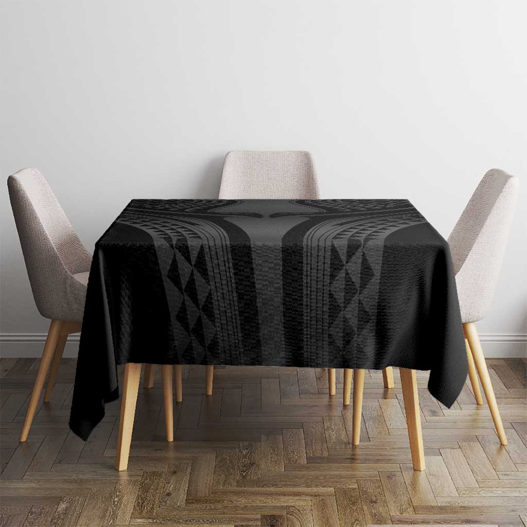 Hawaiian Kakau Art Tattoos Aquaman Style Tablecloth Special Edition - Polynesian Pride
