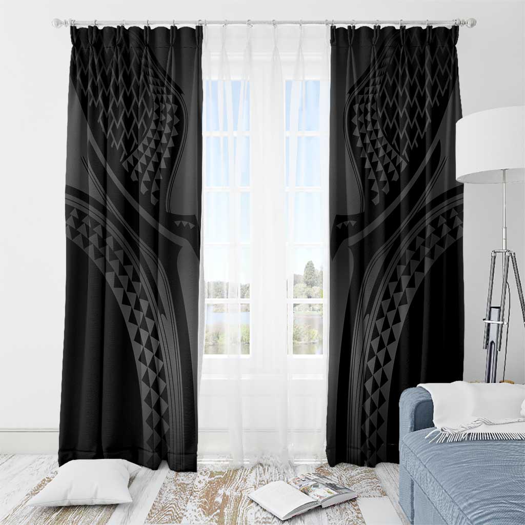 Hawaiian Kakau Art Tattoos Aquaman Style Window Curtain Special Edition - Polynesian Pride