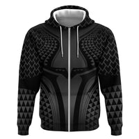 Hawaiian Kakau Art Tattoos Aquaman Style Zip Hoodie Special Edition - Polynesian Pride