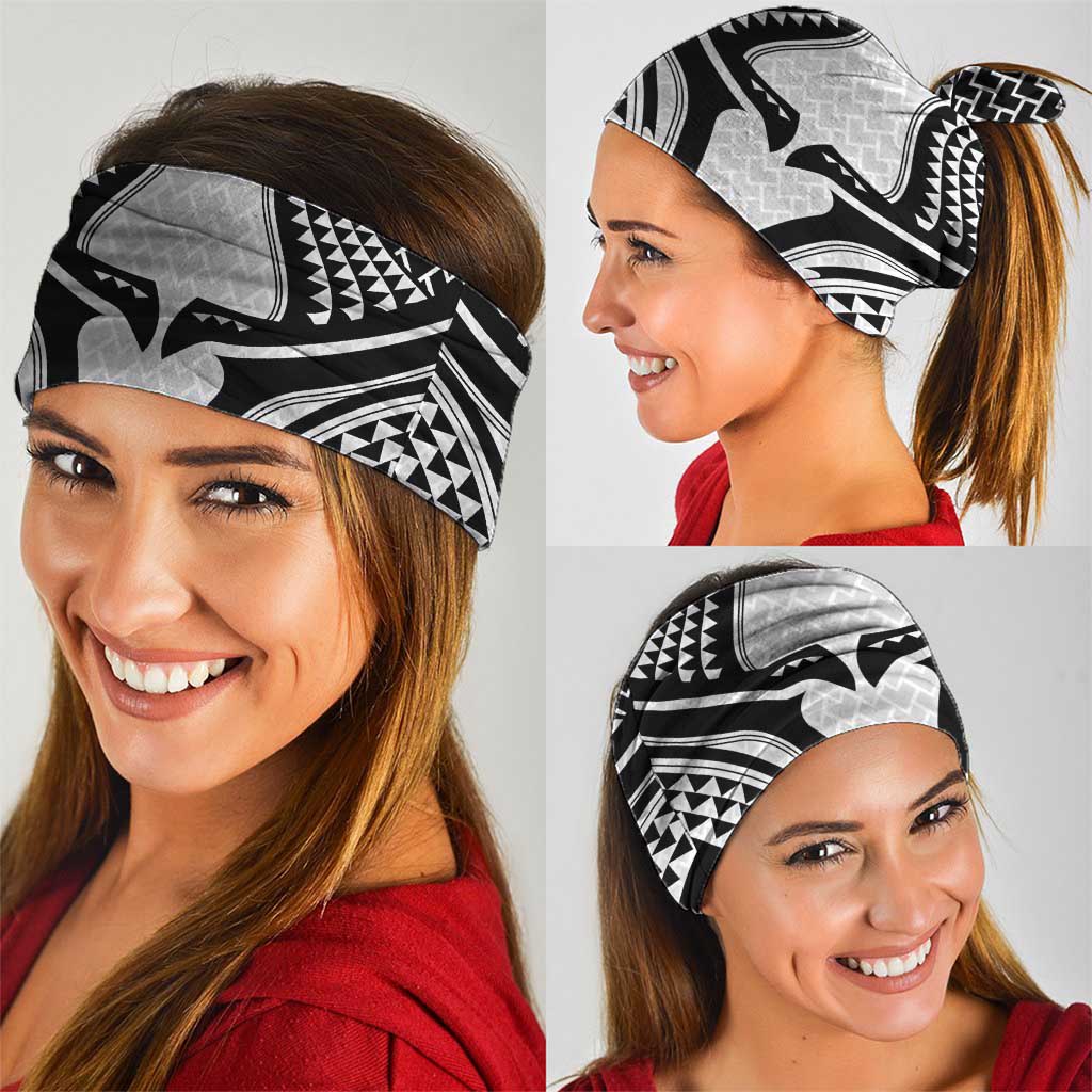 Hawaiian Kakau Art Tattoos Aquaman Style Neck Gaiter White Version - Polynesian Pride