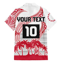 Cook Islands Marathon 2025-Pursuit in Paradise Family Matching Mermaid Dress and Hawaiian Shirt Red Color LT03 - Polynesian Pride