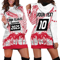 Cook Islands Marathon 2025-Pursuit in Paradise Hoodie Dress Red Color LT03 - Polynesian Pride