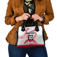 Cook Islands Marathon 2025-Pursuit in Paradise Shoulder Handbag Red Color