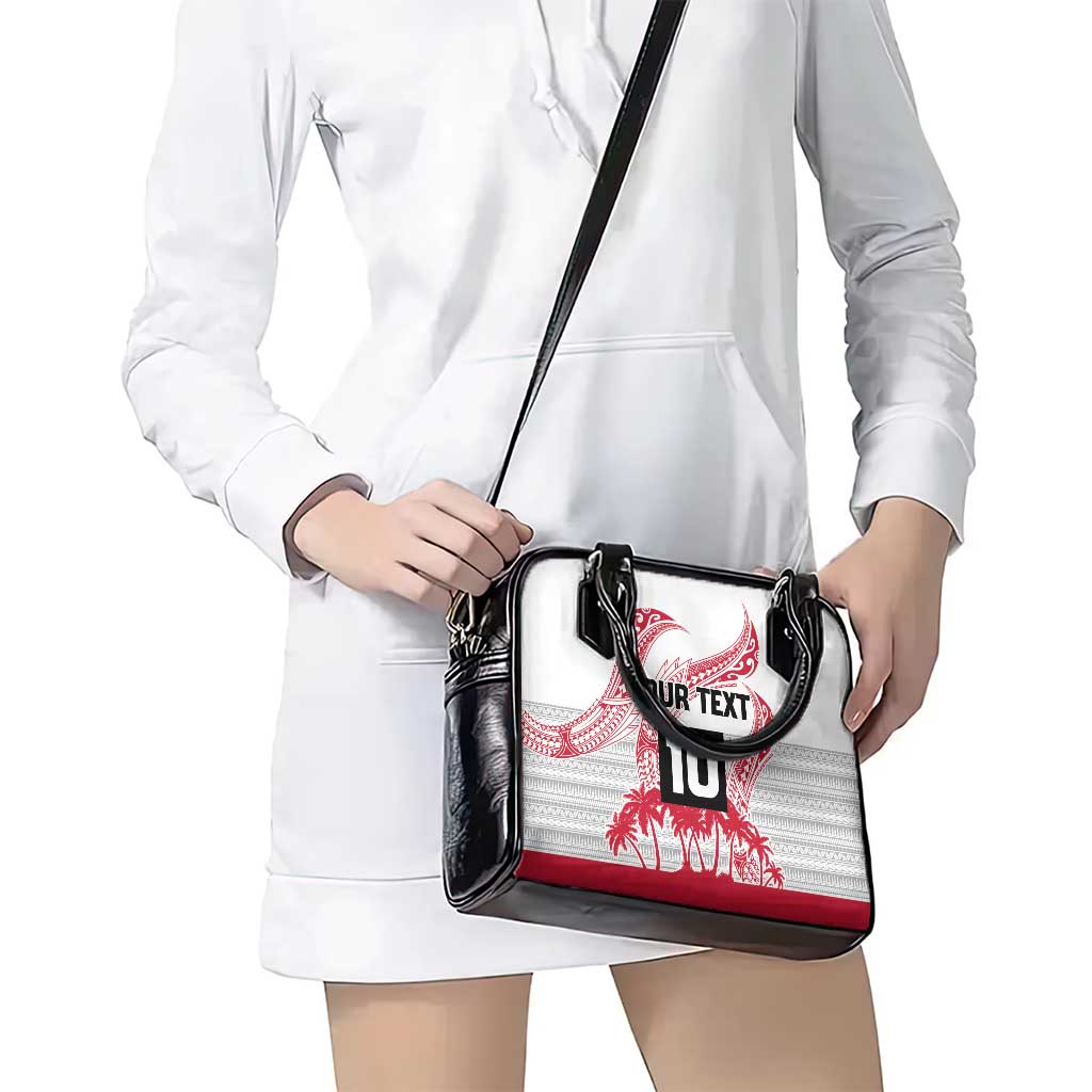 Cook Islands Marathon 2025-Pursuit in Paradise Shoulder Handbag Red Color