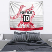 Cook Islands Marathon 2025-Pursuit in Paradise Tapestry Red Color LT03 - Polynesian Pride