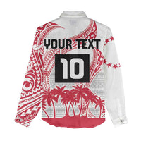 Cook Islands Marathon 2025-Pursuit in Paradise Women Casual Shirt Red Color LT03 - Polynesian Pride