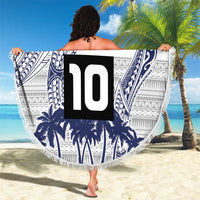 Cook Islands Marathon 2025-Pursuit in Paradise Beach Blanket Blue Color LT03 - Polynesian Pride