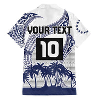 Cook Islands Marathon 2025-Pursuit in Paradise Family Matching Long Sleeve Bodycon Dress and Hawaiian Shirt Blue Color LT03 - Polynesian Pride