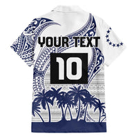 Cook Islands Marathon 2025-Pursuit in Paradise Family Matching Short Sleeve Bodycon Dress and Hawaiian Shirt Blue Color LT03 - Polynesian Pride