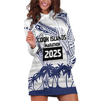 Cook Islands Marathon 2025-Pursuit in Paradise Hoodie Dress Blue Color LT03 Blue - Polynesian Pride