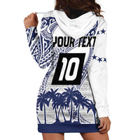 Cook Islands Marathon 2025-Pursuit in Paradise Hoodie Dress Blue Color LT03 - Polynesian Pride