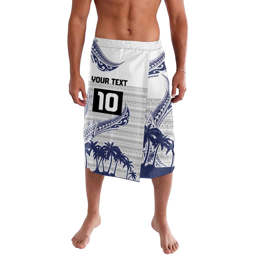 Cook Islands Marathon 2025-Pursuit in Paradise Lavalava Blue Color LT03 Blue - Polynesian Pride