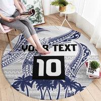 Cook Islands Marathon 2025-Pursuit in Paradise Round Carpet Blue Color LT03 - Polynesian Pride