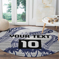 Cook Islands Marathon 2025-Pursuit in Paradise Round Carpet Blue Color LT03 - Polynesian Pride