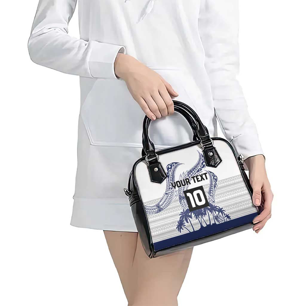 Cook Islands Marathon 2025-Pursuit in Paradise Shoulder Handbag Blue Color