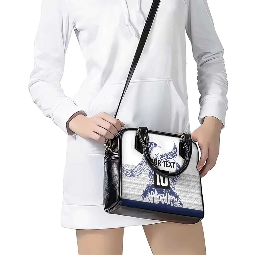 Cook Islands Marathon 2025-Pursuit in Paradise Shoulder Handbag Blue Color