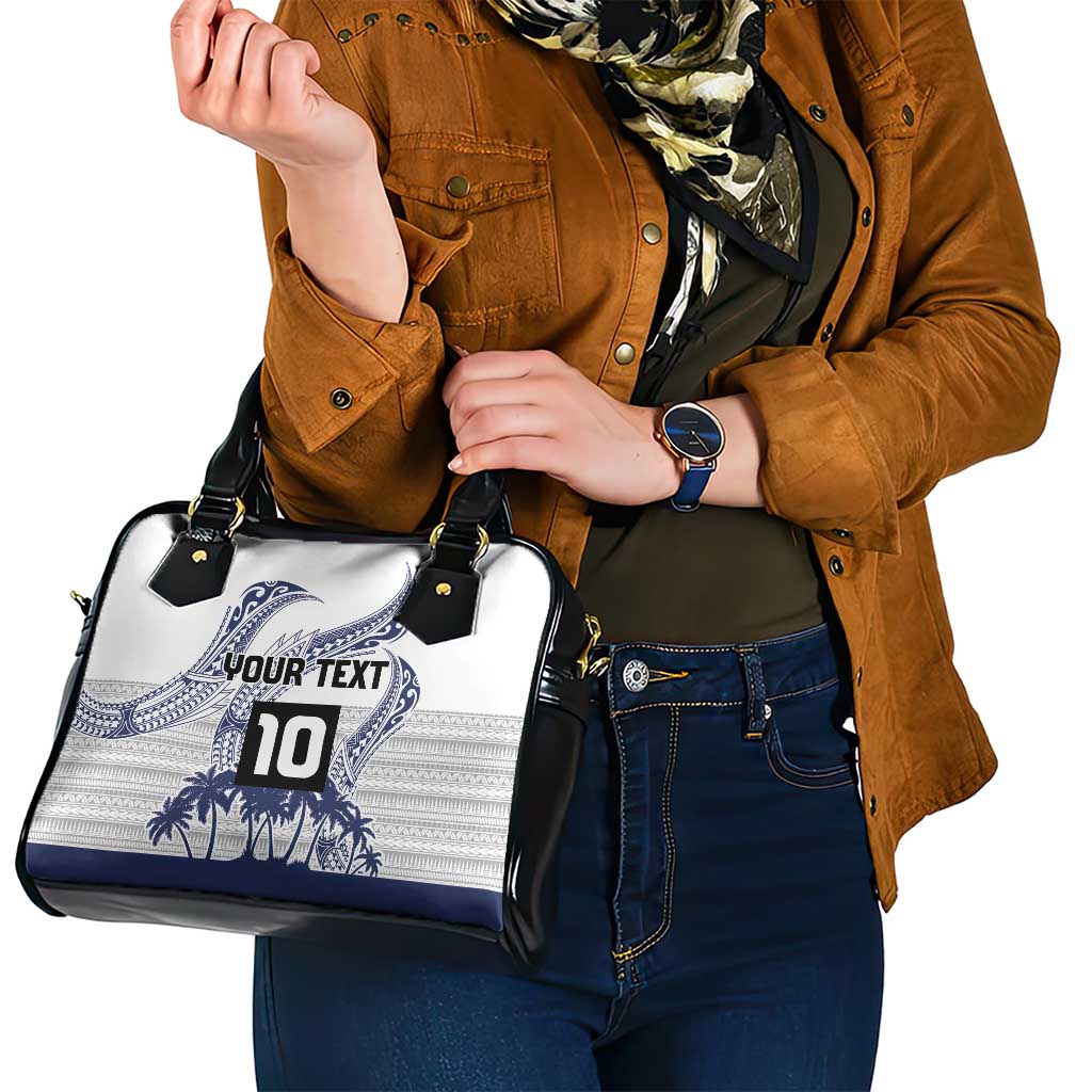 Cook Islands Marathon 2025-Pursuit in Paradise Shoulder Handbag Blue Color