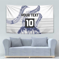Cook Islands Marathon 2025-Pursuit in Paradise Tapestry Blue Color LT03 - Polynesian Pride