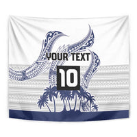 Cook Islands Marathon 2025-Pursuit in Paradise Tapestry Blue Color LT03 - Polynesian Pride