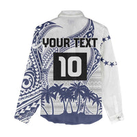 Cook Islands Marathon 2025-Pursuit in Paradise Women Casual Shirt Blue Color LT03 - Polynesian Pride
