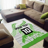 Cook Islands Marathon 2025-Pursuit in Paradise Area Rug Green Color LT03 - Polynesian Pride
