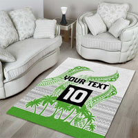 Cook Islands Marathon 2025-Pursuit in Paradise Area Rug Green Color LT03 - Polynesian Pride
