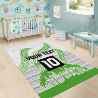 Cook Islands Marathon 2025-Pursuit in Paradise Area Rug Green Color LT03 - Polynesian Pride