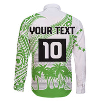 Cook Islands Marathon 2025-Pursuit in Paradise Family Matching Mermaid Dress and Hawaiian Shirt Green Color LT03 - Polynesian Pride